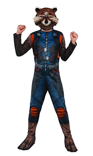 Rubie's Costume Guardians of The Galaxy Vol. 2 Rocket Raccoon Costume, Multicolor, Small
