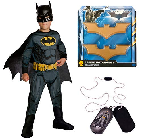 DC Comics Child's Batman Costume Bundle, Small