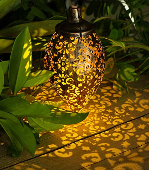 Hanging Solar Lights Outdoor - Garden Solar Lanterns Outdoor Hanging Lights - Waterproof Metal Solar Lanterns Lights for Patio, pathway, Courtyard,Garden Hanging Solar Lights Outdoor - Garden Solar Lanterns Outdoor Hanging Lights - Waterproof Metal Solar Lanterns Lights for Patio, pathway, Courtyard,Garden
