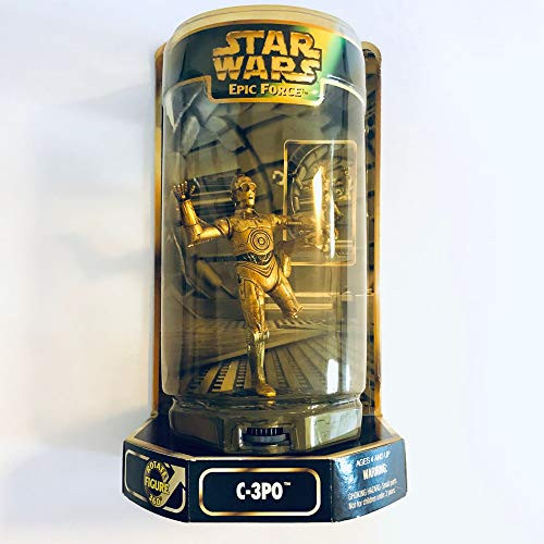 STAR WARS EPIC FORCE C-3PO ROTATE FIGURE 360 DEGREES