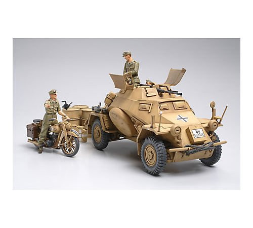 Tamiya 300035286  1:35 WWII Special Automotive 222 Direct-Action Reconnaissance Tank North Africa (3)