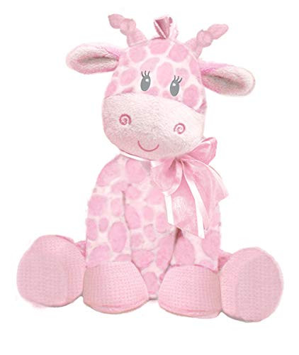 First & Main 8.5" Pink Jingles Giraffe