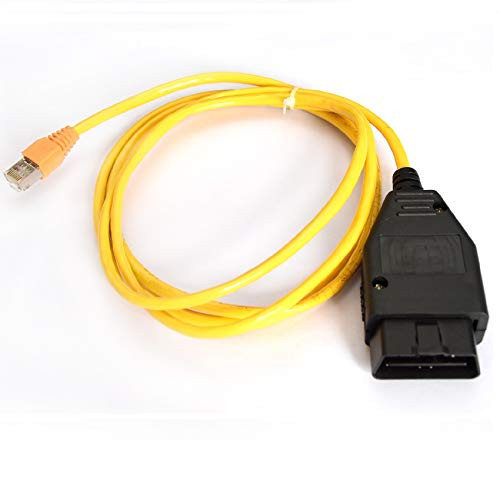 AuraTech ENET ESYS Data Interface Cable OBDII F-Series Coding OBD2 Ethernet RJ45 Cable ENET OBD Cable