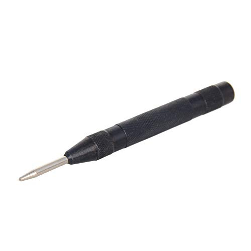 Utoolmart Automatic Center Punch Single Gold Punch Brass Spring Loaded Center Hole Punch With Adjustable Tension Hand Tool For Metal Or Wood