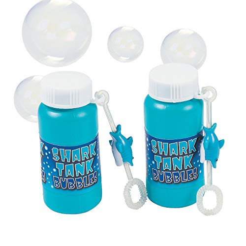 Fun Express Shark Tank Bubbles - Toys - 12 Pieces