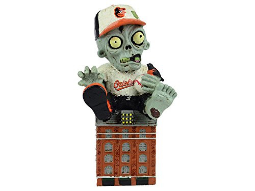 FOCO MLB Baltimore Orioles Resin Thematic Zombie Figurine