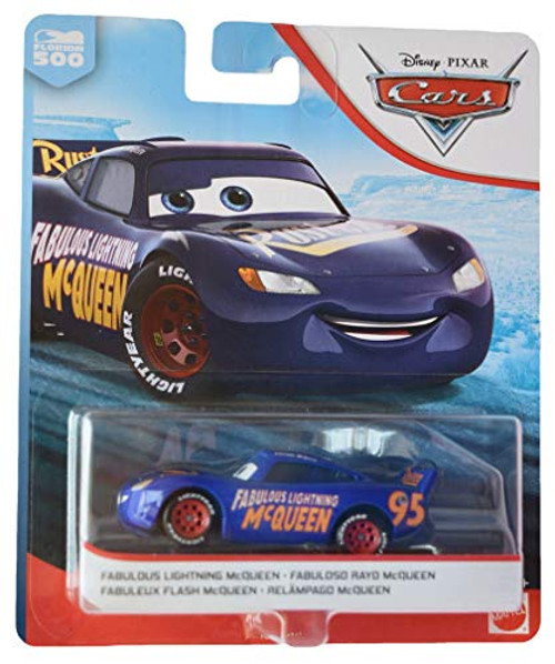Pixar Disney Cars 1:55 Scale Fabulous Lightning McQueen, Florida 500 Pixar Disney Cars 1:55 Scale Fabulous Lightning McQueen, Florida 500