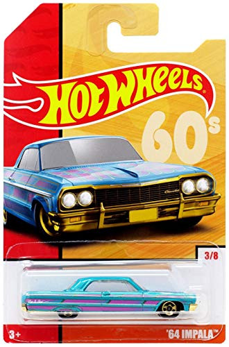 Hot Wheels 2019 64 Impala 3/8 Throwback Series 60's
