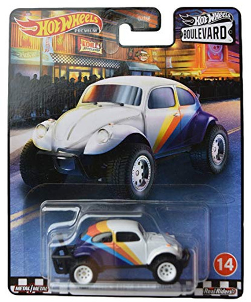 Mattel Hot Wheels Boulevard Volkswagen Baja Bug, White Mattel Hot Wheels Boulevard Volkswagen Baja Bug, White
