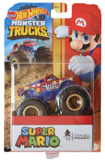 Hot Wheels Monster Trucks Super Mario Series Mario Hot Wheels Monster Trucks Super Mario Series Mario