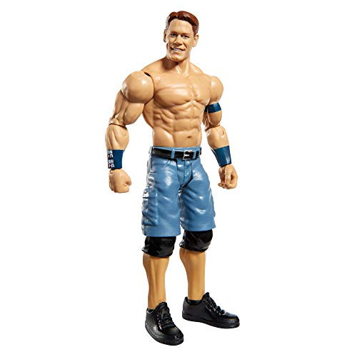 WWE John Cena Basic Series #105 Action Figure in 6-inch Scale with Articulation & Ring Gear