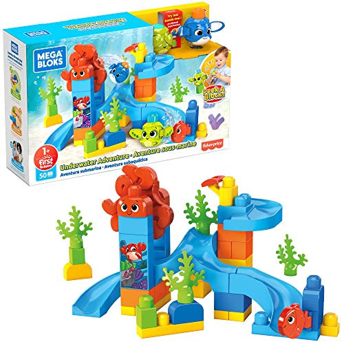 Mega Bloks Peek A Blocks Underwater Adventure Preschool Building Set