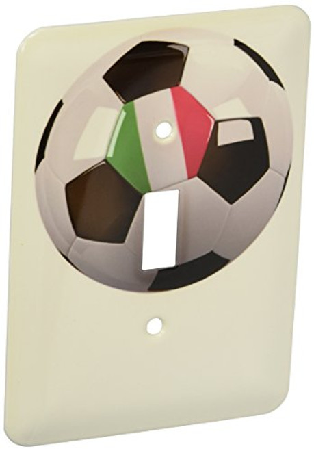 3dRose lsp_157026_1 Soccer Ball with The National Flag of Italy On It Italian Single Toggle Switch 3dRose lsp_157026_1 Soccer Ball with The National Flag of Italy On It Italian Single Toggle Switch