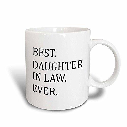 3dRose mug_151493_3 Best Daughter in Law Ever Gifts for Family and Relatives Inlaws Magic Transforming Mug, 11-Ounce