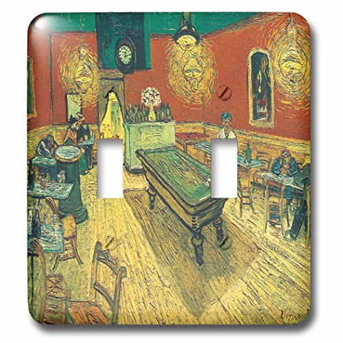 3dRose lsp_128144_2 The Night Café by Vincent Van Gogh Light Switch Cover