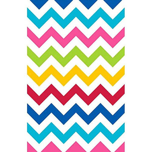 Bright Multicolored Chevron Table Cover