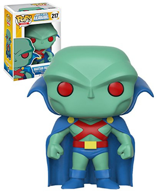Funko POP! #217 Justice League Unlimited "Martian Manhunter" Walmart Exclusive! Funko POP! #217 Justice League Unlimited "Martian Manhunter" Walmart Exclusive!