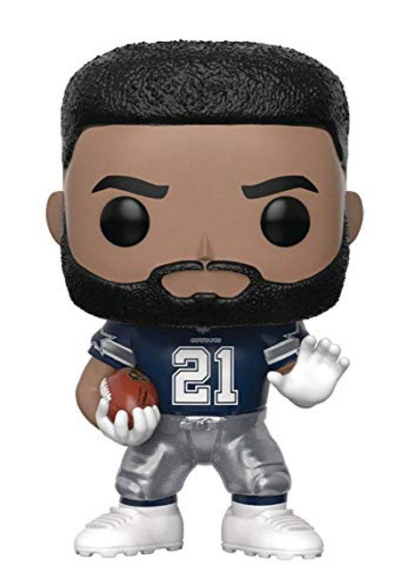 Funko POP NFL: Ezekiel Elliott (Cowboys Away) Collectible Figure Funko POP NFL: Ezekiel Elliott (Cowboys Away) Collectible Figure