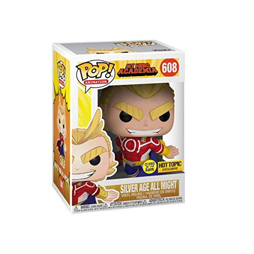 POP! Funko Animation - My Hero Academia - Silver Age All Might - (Glow in The Dark) Exclusive! POP! Funko Animation - My Hero Academia - Silver Age All Might - (Glow in The Dark) Exclusive!