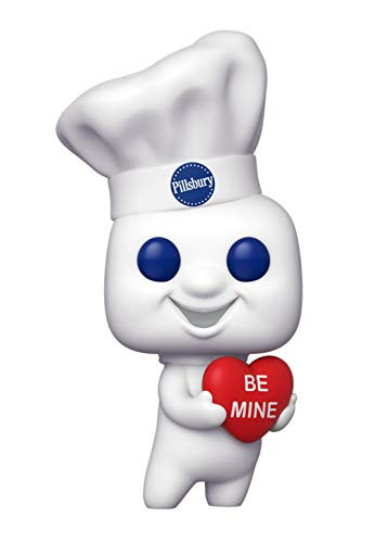 Funko POP! Ad Icons: Pillsbury Doughboy with Heart #93 Exclusive Bundled with Free PET Compatible .5mm Extra Rigged Protector