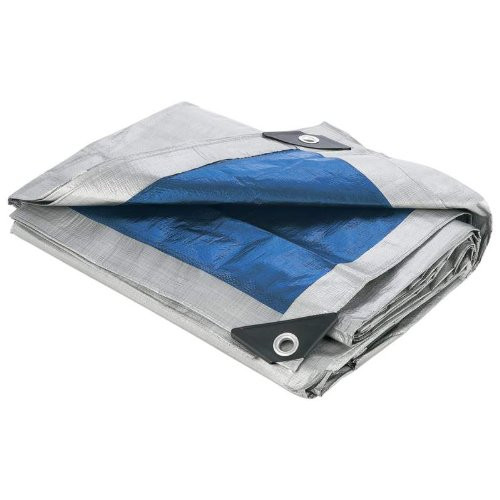 Maxam 10' x 12' All-Purpose Tarp (Hemmed Size 94 x 116)