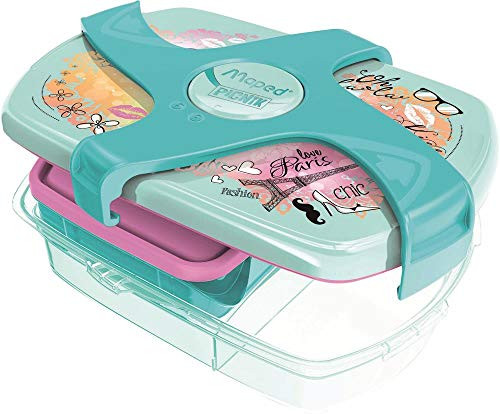 Maped Picnik Concept Leakproof Lunch Box, One Size, Teal Maped Picnik Concept Leakproof Lunch Box, One Size, Teal