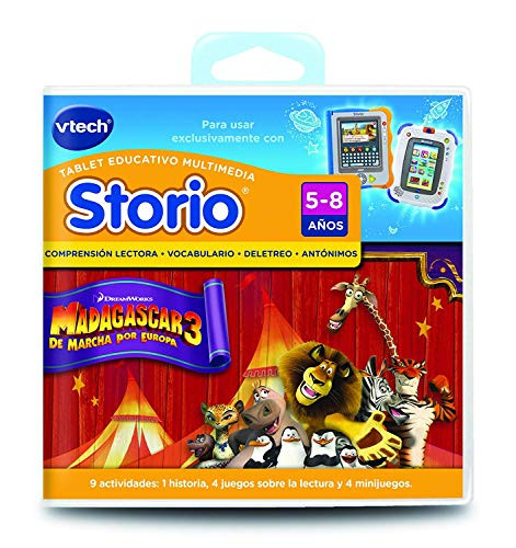VTech Spanish Storio Juego Madagascar 3 - En Español
