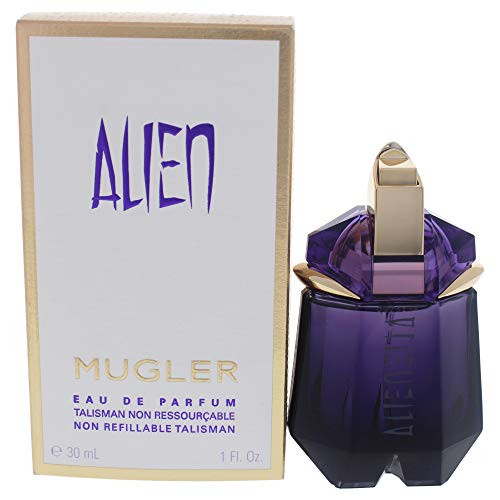 Alien By Thierry Mugler For Women. Eau De Parfum Non Refillable Spray 1 Ounces