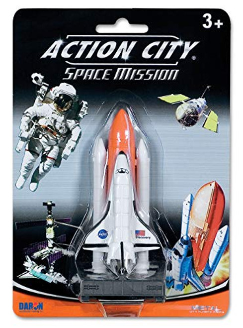 NASA Space Shuttle on Launch Pad with Full Stack Tanks 1:500 Scale Discovery