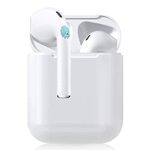 Wireless Earbuds Headphones Bluetooth 5.0 Earbuds with Mic Smart Noise Reduction (Fast Charging Case) Pop-Up Auto Pairing Bluetooth Headset,for iPhone/Android/Samsung/Airpods in Ear Earbud
