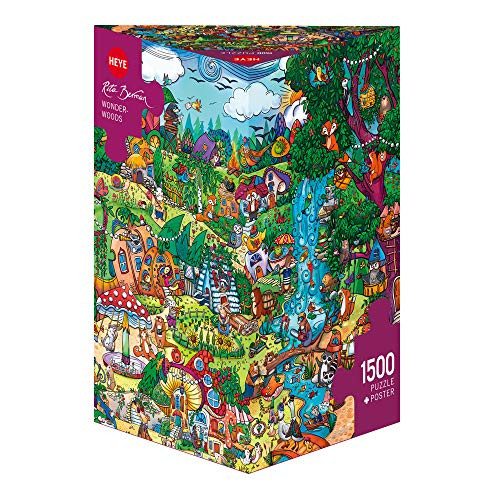 Heye 29792 "Wonderwoods Berman Triangular Puzzle