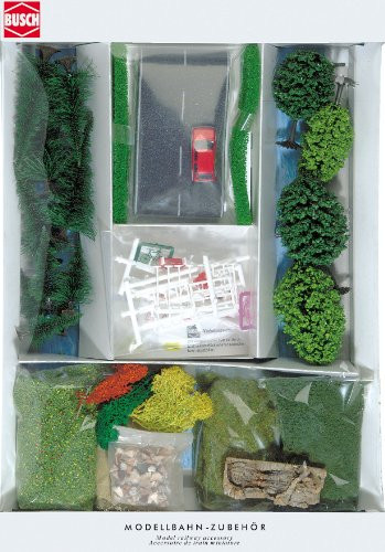 Busch 7191 Scenery Starter Set HO Scenery Scale Model Scenery