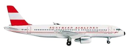 Daron Herpa Austrian A320 Retrojet REG#OE-LBP Diecast Aircraft 1:500 Scale Daron Herpa Austrian A320 Retrojet REG#OE-LBP Diecast Aircraft 1:500 Scale