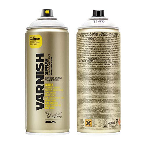 Montana Cans Montana TECH 400 ml Varnish, Clear Gloss Spray Paint