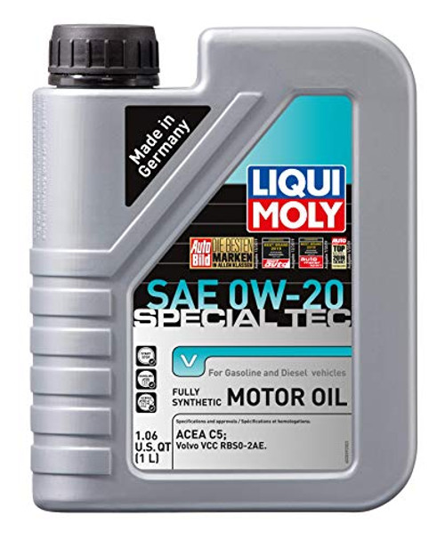 Liqui Moly 20198 Special Tec V 0W-20 Motor Oil, 1 Liter Liqui Moly 20198 Special Tec V 0W-20 Motor Oil, 1 Liter