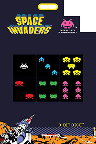 8-Bit Dice Space Invaders Edition
