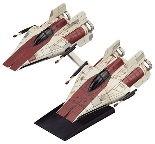 Bandai Star Wars Vehicle Model 010, A-Wing Star Fighter, 2 Model Kit Set(Japan Import)