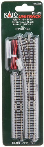 Kato USA, Inc. N #4 Remote Left-Hand Turnout