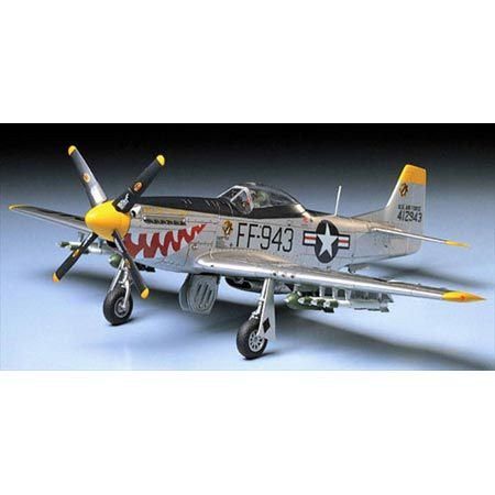Tamiya America, Inc 1/48 F-51D Mustang, Korean War, TAM61044
