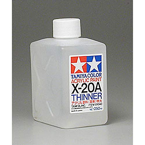 Tamiya America, Inc Super Large Bottle Acrylic Paint, X-20A Thinner, TAM81040