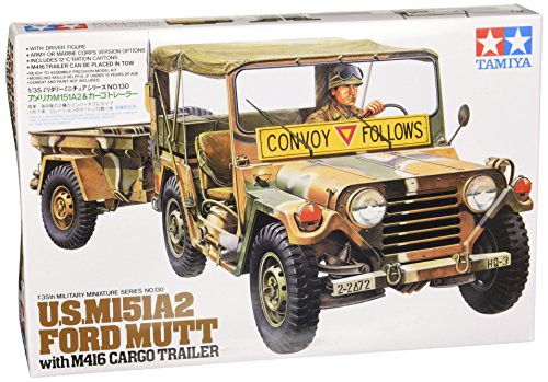 Tamiya 300035130  1: 35 US M151 A2 Ford Mutt with Pendant (1)
