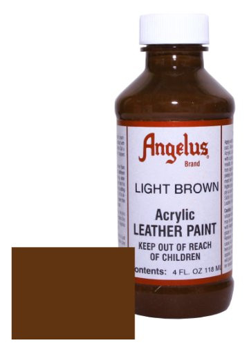 Angelus Acrylic Leather Paint-4oz.-Light Brown