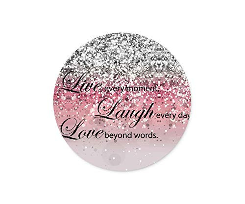 Pink Flash Custom Mouse Pad Game Mouse Pad Computer Mouse Pad Office Mouse Pad Round Non-Slip Neoprene Mouse Pad