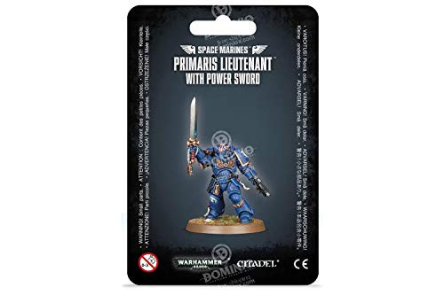 Games Workshop Warhammer 40,000 40k Space Marines Primaris Lieutenant with Power Sword