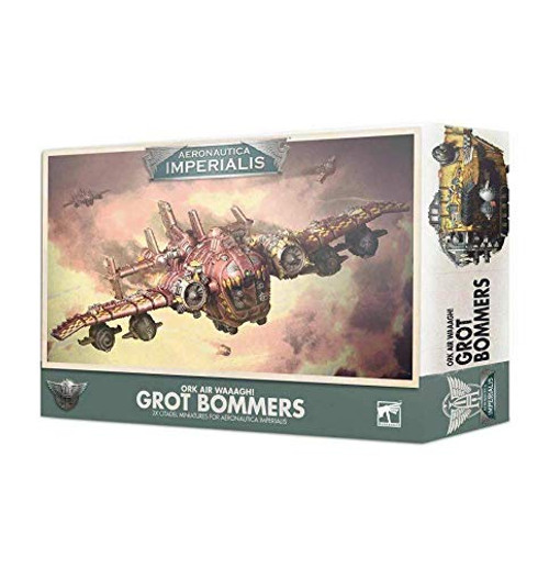 Aeronautica Imperialis Games Workshop Warhammer 40k Ork Air Grot Bommers 500-19 Aeronautica Imperialis Games Workshop Warhammer 40k Ork Air Grot Bommers 500-19