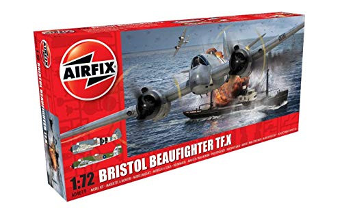 Airfix 1:72nd Scale WWII Bristol Beaufighter TF.X Plastic Model Kit