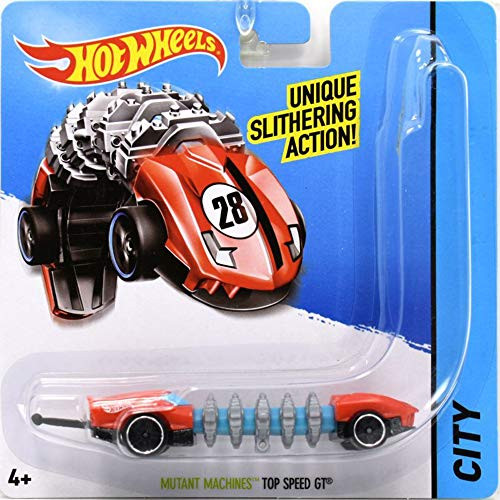 Mutant Machines Top Speed GT - Compatible with Hot Wheels and Made by Hotwheels ~ Unique Slithering Action Car ~ BBY81