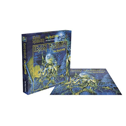 Iron Maiden Jigsaw Puzzle Live After Death Album Cover Official 500 Piece
