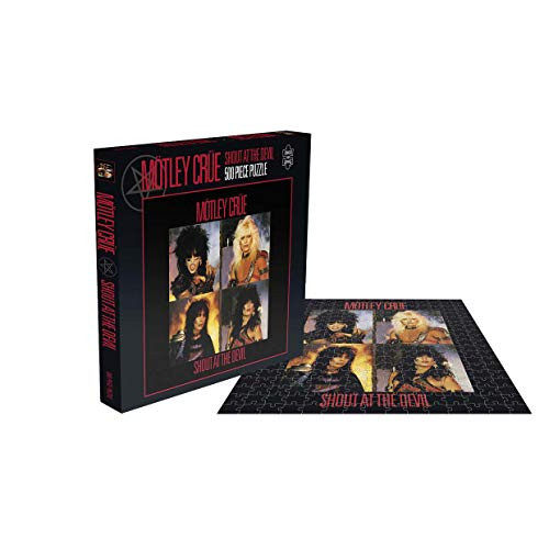 Motley Crue Jigsaw Puzzle Shout at The Devil Album Cover Official 500 Piece