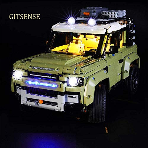 Led Lighting Kit for Lego 42110 Building Blocks Model,Light Set Compatible with Land Rover Defender (NOT Included Lego)